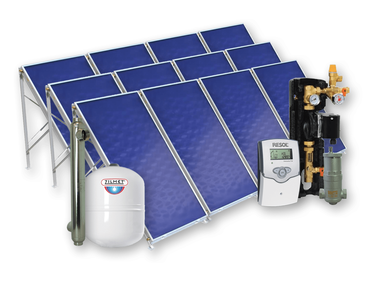 Thermax Extreme Solar Pool Heater 12 Panel