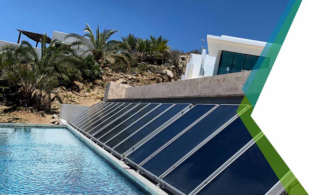 Solar pool heaters