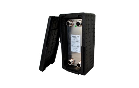 Baode BL26C Flat Plate Heat Exchanger - 30 Plate With Insulation Kit - 1"